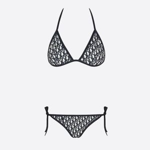 Blue Dior Oblique Technical Fabric